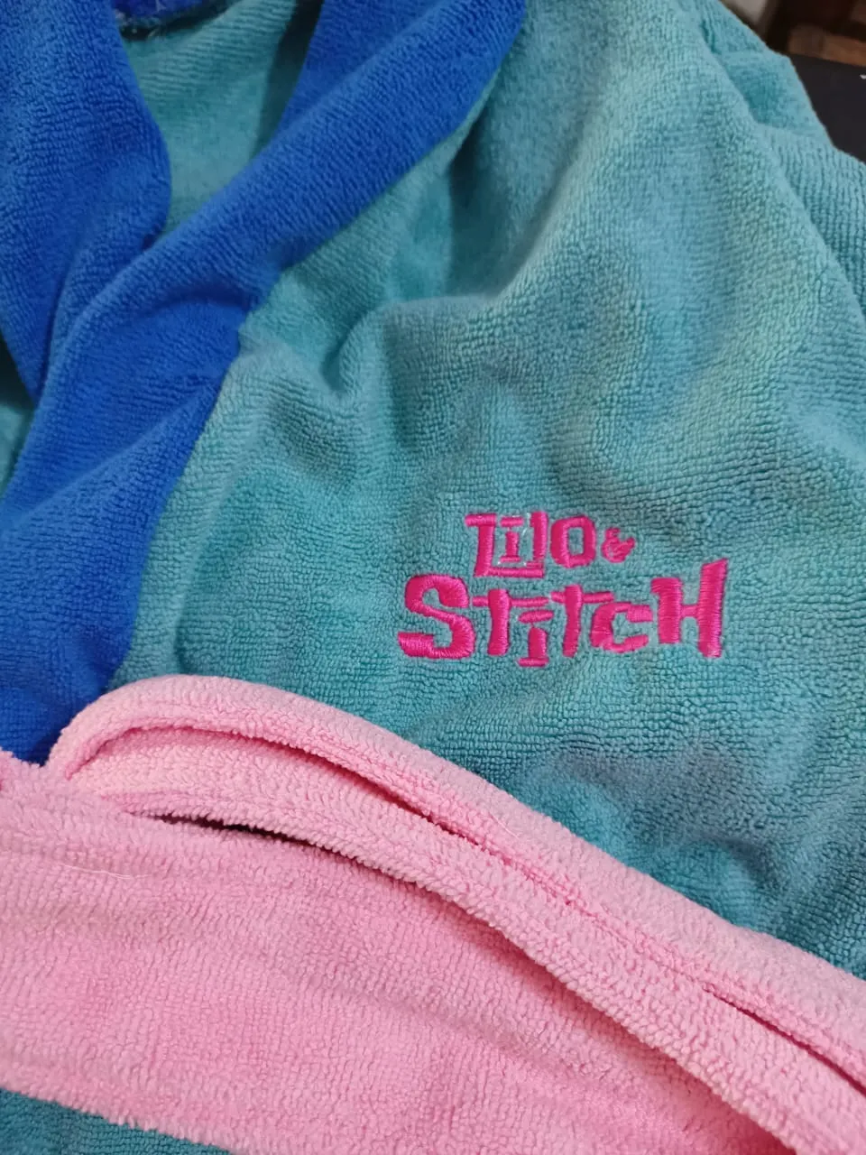 Bata Lilo y Stitch turquesa